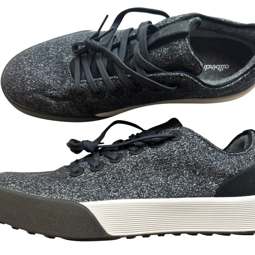 Allbirds NWOB Men's Sneakers Wool Cruiser Waterproof Size 13 Gray Heathered - Picture 11 of 15